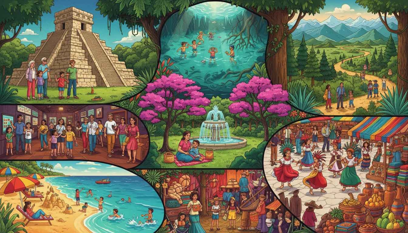 best place to visit mexico with family