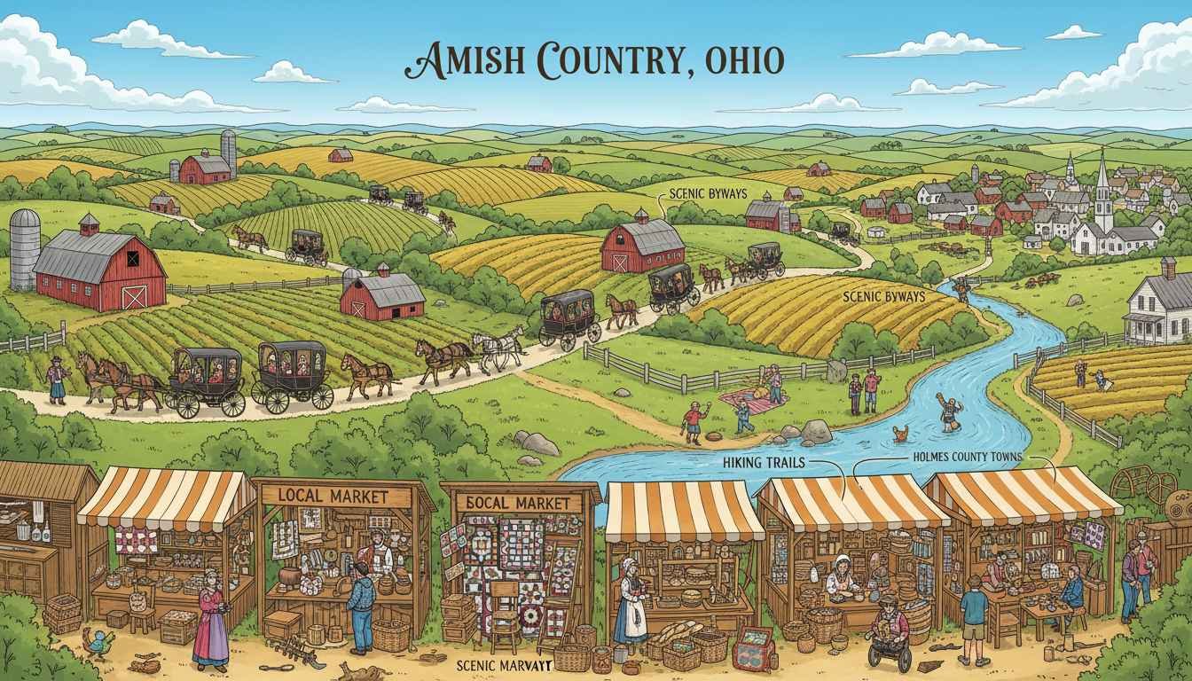 best places to visit amish country ohio