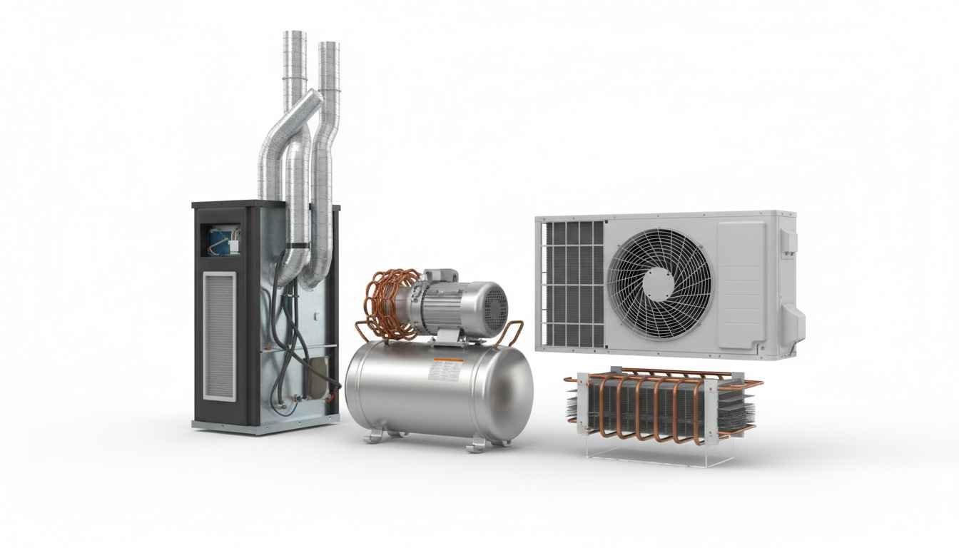 air conditioner system components