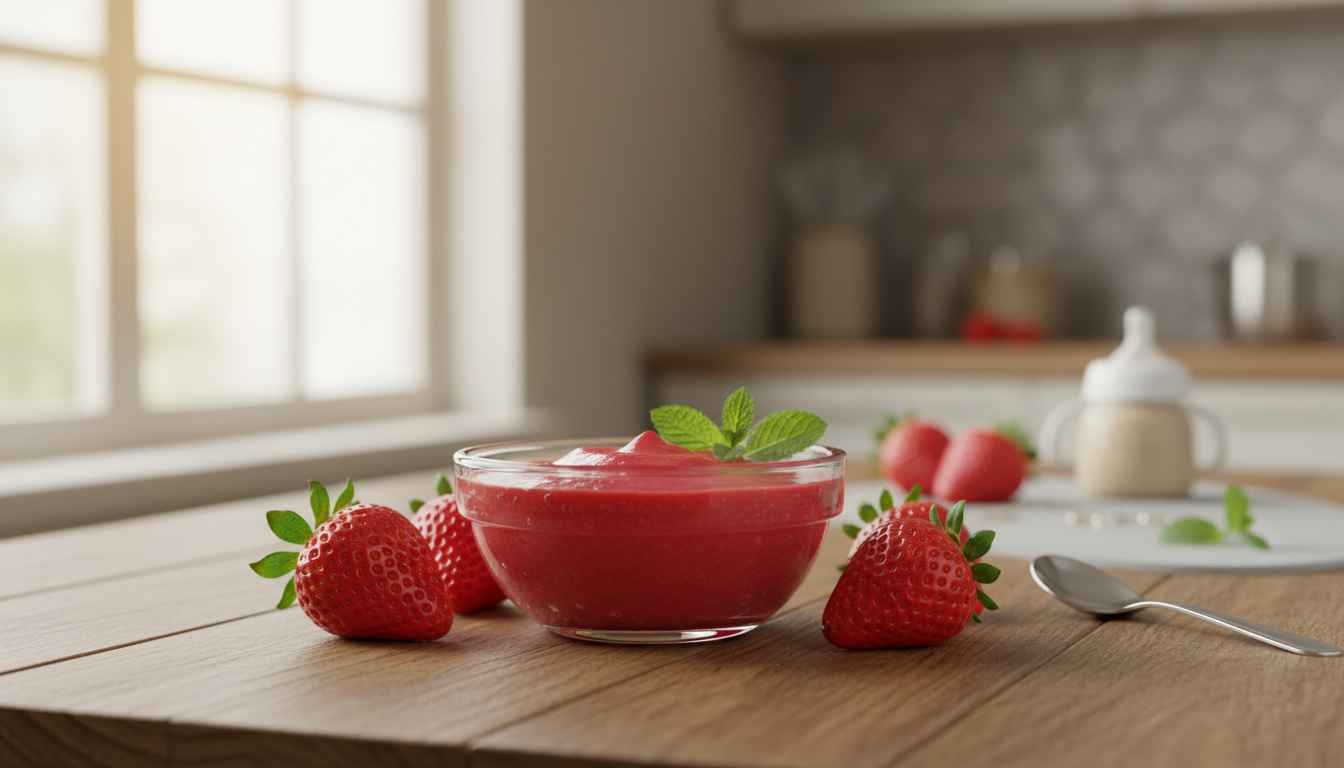 strawberry baby food recipe